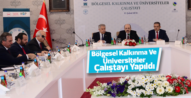 Bölgesel Kalkınma Ve Üniversiteler Çalıştayı