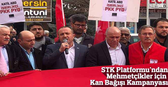 STK Platformu'ndan Mehmetçikler İçin Kan Bağışı Kampanyası