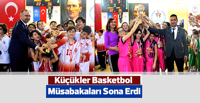 Küçükler Basketbol Müsabakaları Sona Erdi