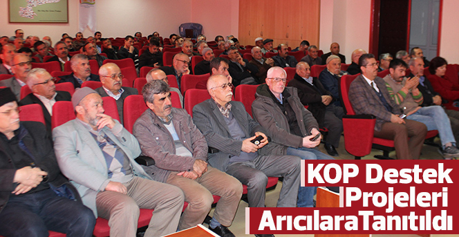 KOP Destek Projeleri  Arıcılara Tanıtıldı