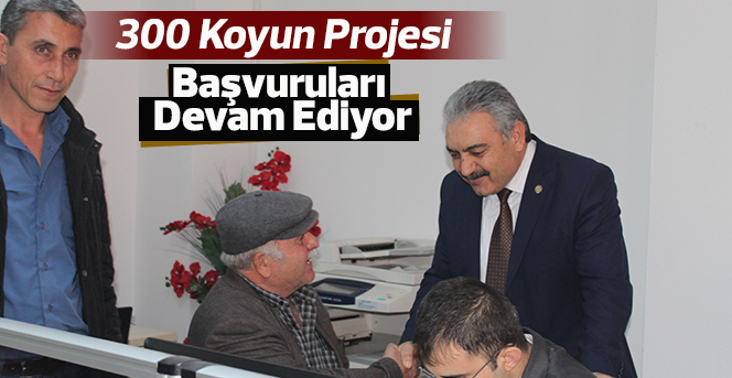 300 Koyun Projesi başvuruları  devam ediyor