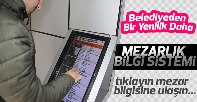 Mezarlık Bilgi Sistemi Hizmete Girdi