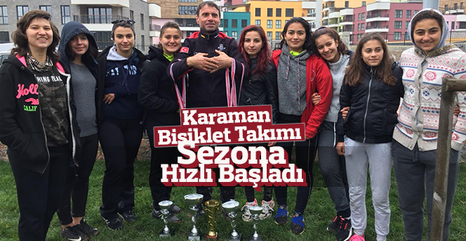 Karaman Bisiklet Takımı Sezona Hızlı Başladı