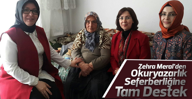 Zehra Meral’den Okuryazarlık Seferberliğine Tam Destek