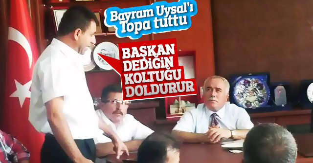 Selahaddin Pekoğlu; Başkan dediğin koltuğu doldurur.