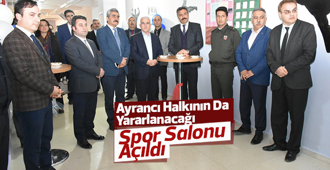 Ayrancı Çok Programlı Lisesi Spor Salonuna Kavuştu