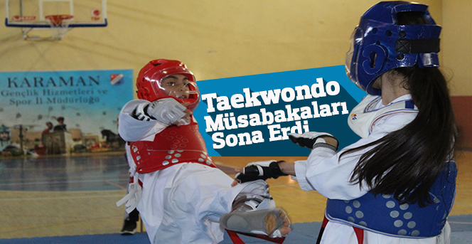 Taekwondo Müsabakaları Sona Erdi