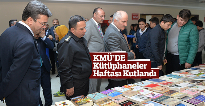 KMÜ’DE Kütüphaneler Haftası Kutlandı