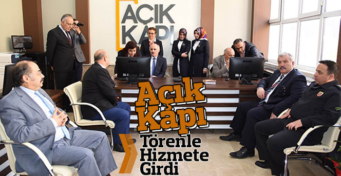 Karaman'da "Açık Kapı" projesi uygulamaya başladı