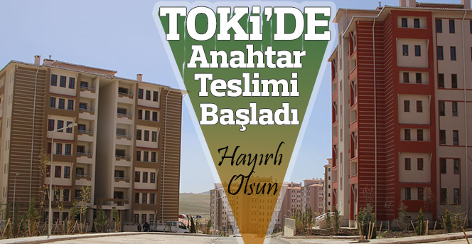 Emekli Ve İşçi Konutlarında Anahtar Teslimi Başladı