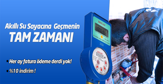 Akıllı Su Sayacına Geçmenin Tam Zamanı