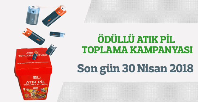 Ödüllü Atık Pil Toplama Kampanyası