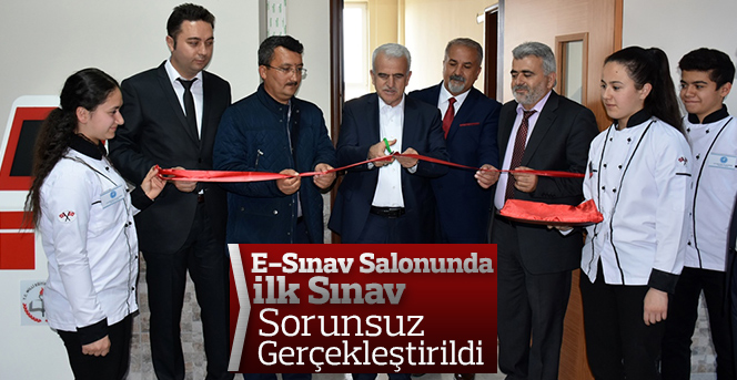 E-Sınav Salonunda İlk Sınav Sorunsuz Gerçekleştirildi