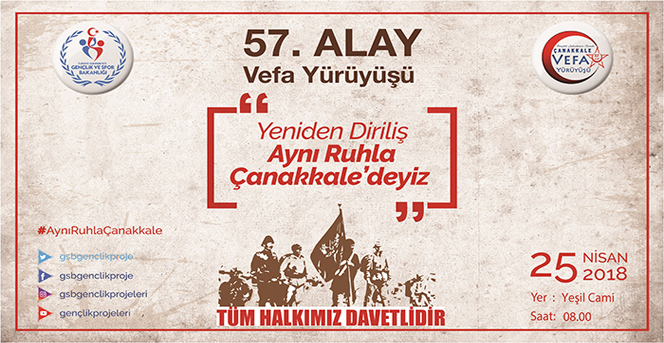 Karaman’da “57. Alaya Vefa Yürüyüşü” yapılacak