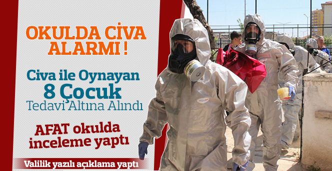 Civa ile oynayan çocukların tedavisi Ankara'da devam ediyor