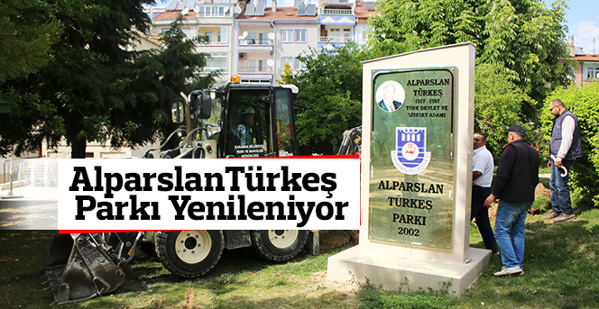 Alparslan Türkeş Parkı Yenileniyor