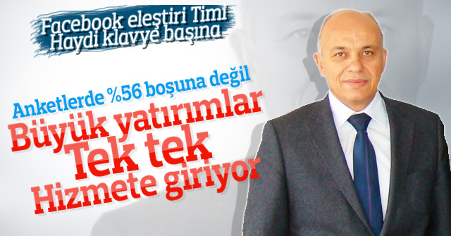 Büyük yatırımlar tek tek hizmete giriyor