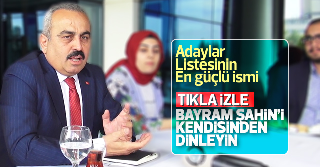 Bayram Şahin Karaman Basınıyla bir araya geldi
