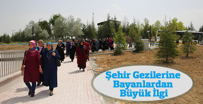 Şehir Gezilerine Bayanlardan Büyük İlgi