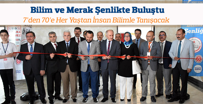 Bilim ve Merak Şenlikte Buluştu