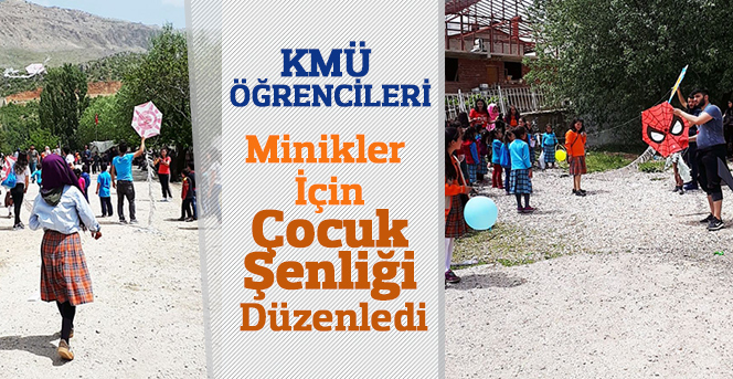 Üniversite Öğrencilerinden Minikler İçin Çocuk Şenliği