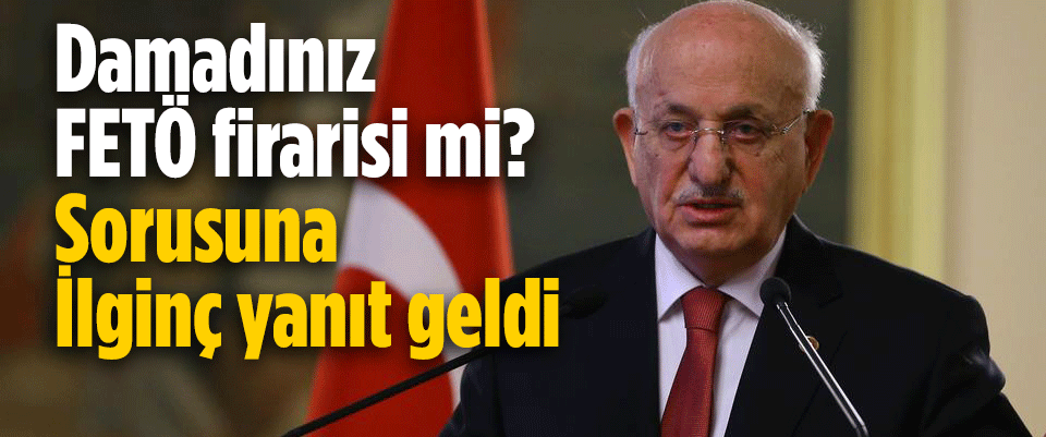 İsmail Kahraman’ın damadı FETÖ firarisi mi? İlginç yanıt geldi