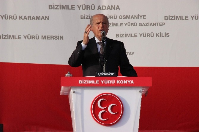 MHP Lideri Bahçeli Konya’da