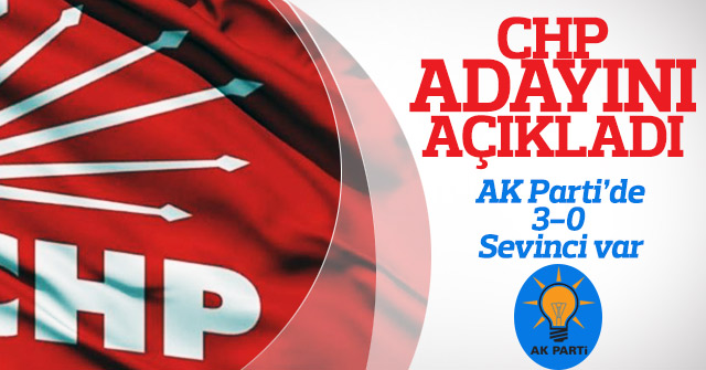 CHP Adayları Belli oldu