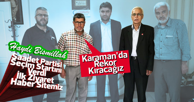 Saadet Partisi seçim startını verdi.