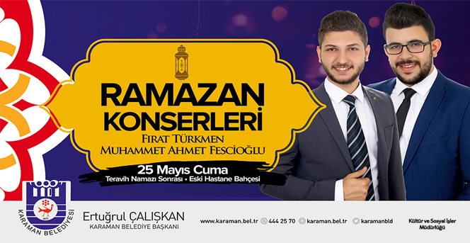 Ramazan Etkinliklerinde İlk Konser Cuma Günü