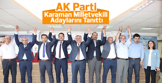 AK Parti, milletvekili adaylarını tanıttı