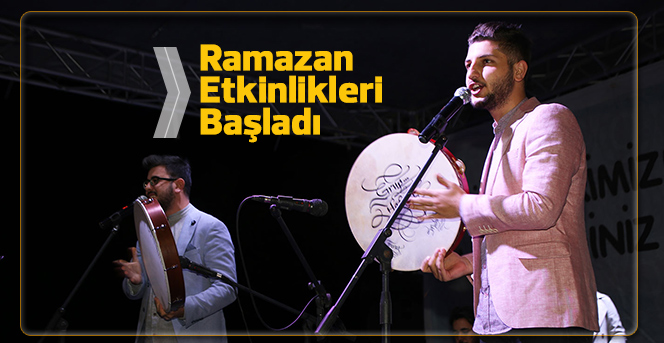 Ramazan Etkinlikleri Başladı