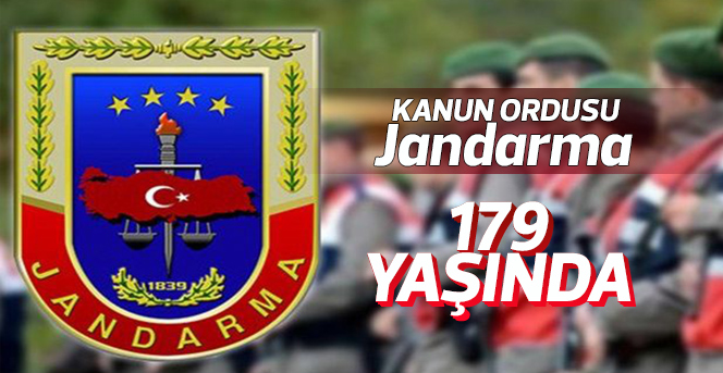 Jandarma 179 Yaşında