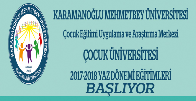 KMÜ'de Çocuk Üniversitesi