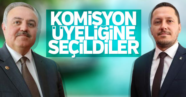 Recep Şeker ve Selman O. Eser komisyon üyesi oldular.