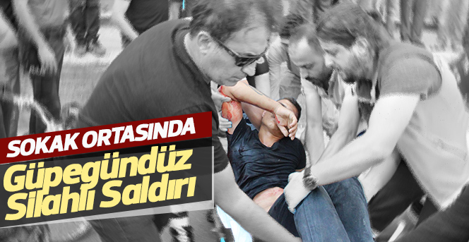 Karaman’da bir kişi sokak ortasında silahla saldırıya uğradı