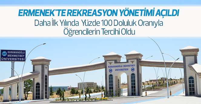 Ermenek'te Rekreasyon Yönetimi Açıldı