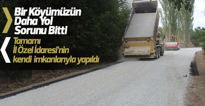 Bir Köyümüzün Daha Yol Sorunu Bitti