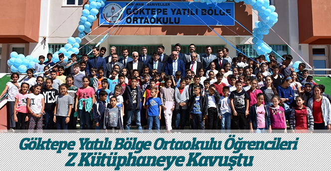 Göktepe Yatılı Bölge Ortaokulu Öğrencileri Z Kütüphaneye Kavuştu