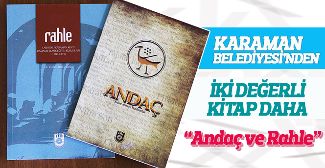 Karaman Belediyesi’nden İki Değerli Kitap Daha