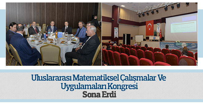 ‘Uluslararası Matematiksel Çalışmalar Kongresi’ Sona Erdi