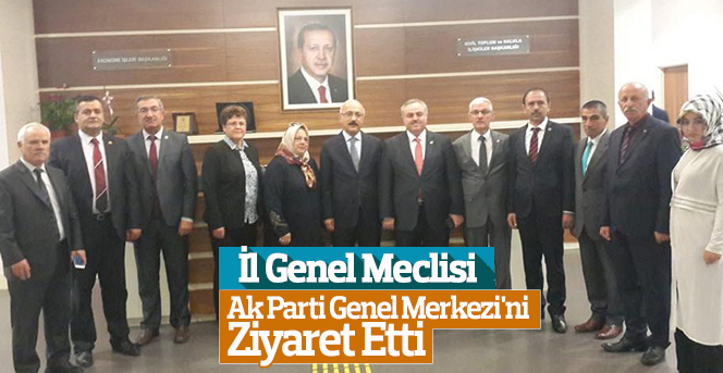 İl Genel Meclisi Ankara'da