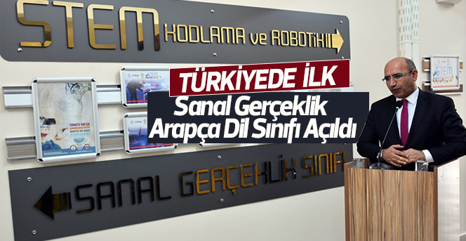 Türkiye’nin İlk Sanal Gerçeklik Arapça Dil Sınıfı Açıldı