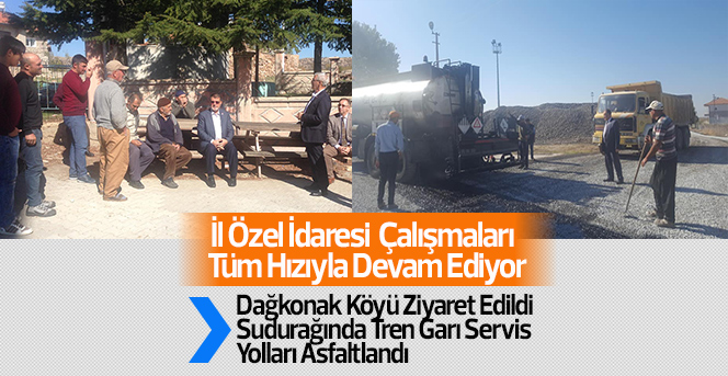 İl Özel İdaresi  Çalışmaları   Tüm Hızıyla Devam Ediyor