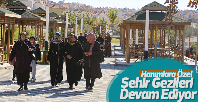 Şehir Gezilerine 3 Mahalle Katıldı