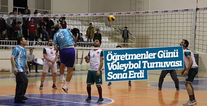 Öğretmenler Günü Voleybol Turnuvası Sona Erdi