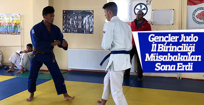 Gençler Judo İl Birinciliği Müsabakaları Sona Erdi