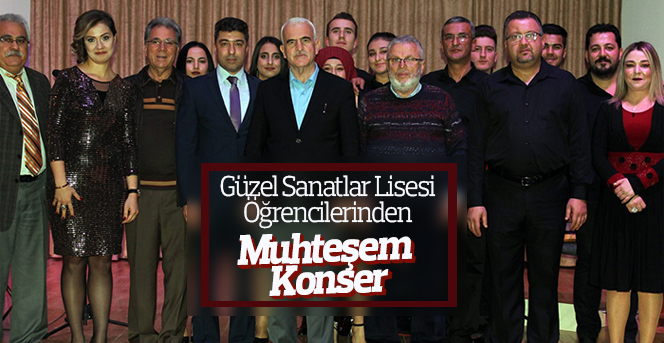 Güzel Sanatlar Lisesi Öğrencilerinden Muhteşem Konser