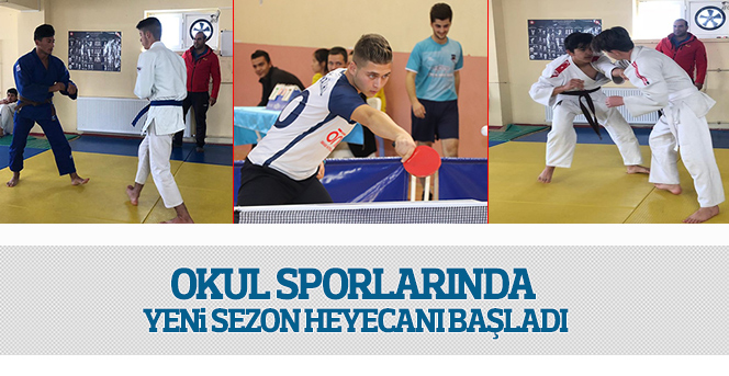 Okul Sporlarında Yeni Sezon Heyecanı Başladı