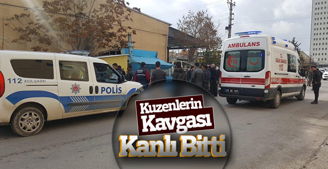 Karaman'da kuzenlerin kavgası kanlı bitti